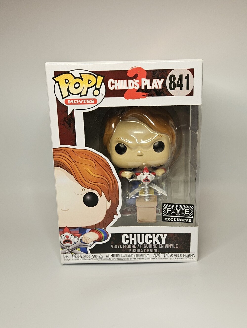Funko Pop! Movies Childs Play Chucky with Scissors #841 FYE Exclusive Figure **
